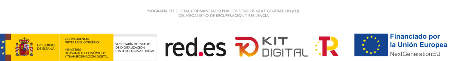 Banner Kit Digital Programa kit digital cofinanciado por los fondos next generation (EU) del mecanismo de recuperación y resilencia